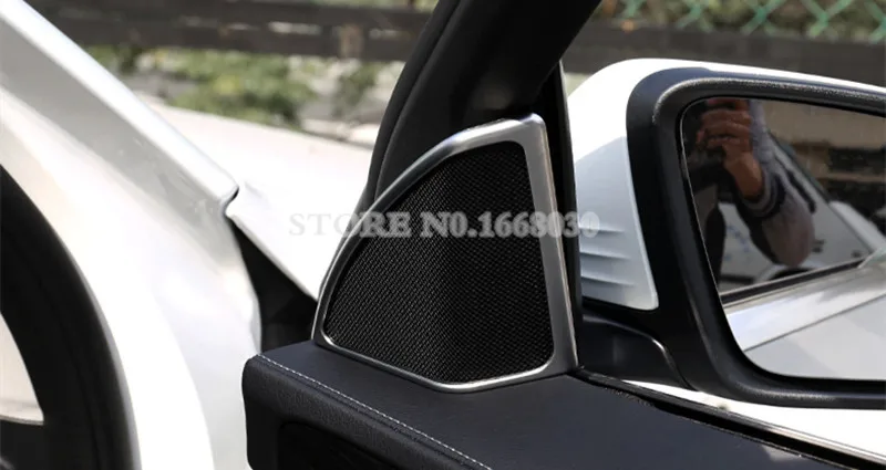ABS Внутренняя дверь стерео Динамик крышка для Mercedes Benz C Class W205 S205