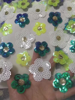 

Gold French Net Lace Fabric 2019 Latest African Guipure Lace Fabric with Embroidery Mesh Tulle yellow Color Sequins Lace Fabric