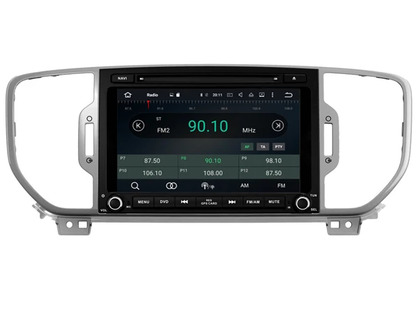 Discount Ips screen Android 8.0 Car Dvd Navi Player FOR KIA SPORTAGE 2016 gps suto stereo audio multimedia 12