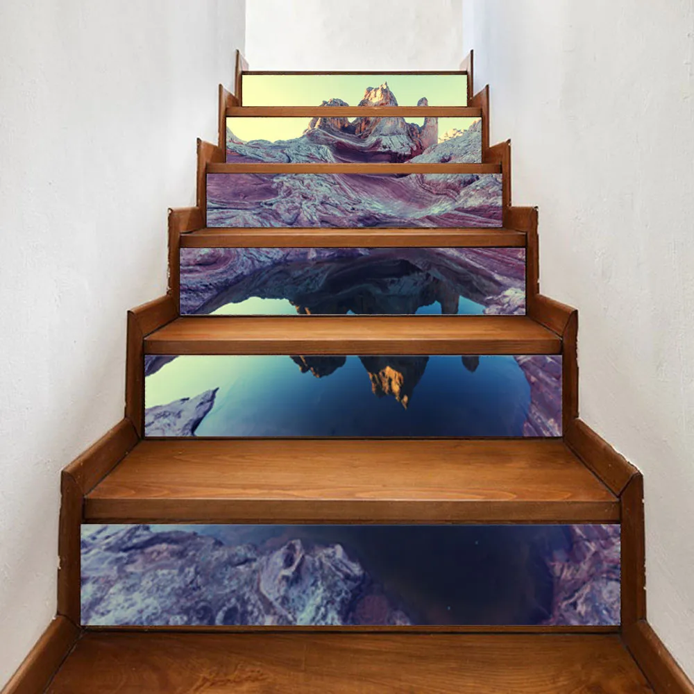 

DIY Steps Sticker Removable Stair Sticker Home Decor Ceramic Tiles Patterns For Steps Decal Home Decoration Hot Sale High