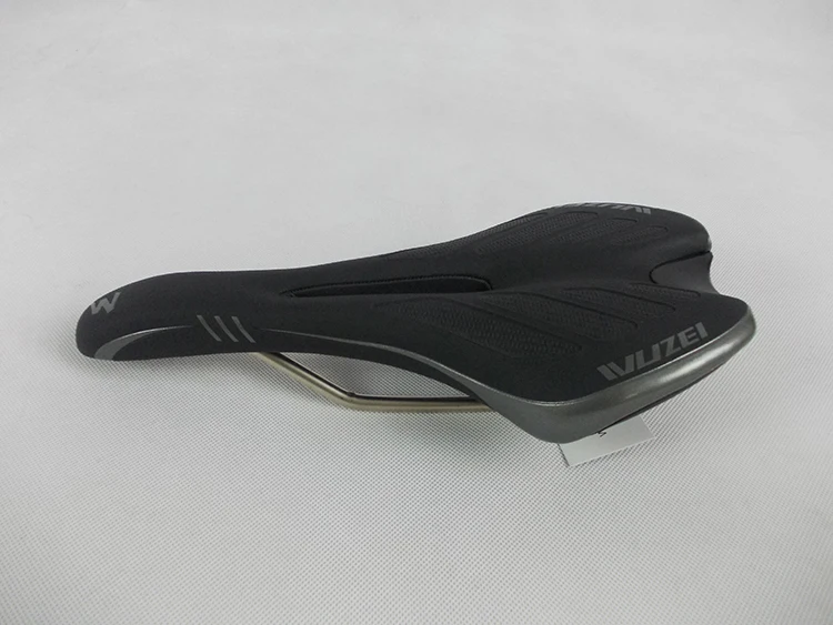 

new mould IVUZEI comfirtable road/mtb bike saddle bicycle PU+EVA silver color racing saddle bicycle part seat