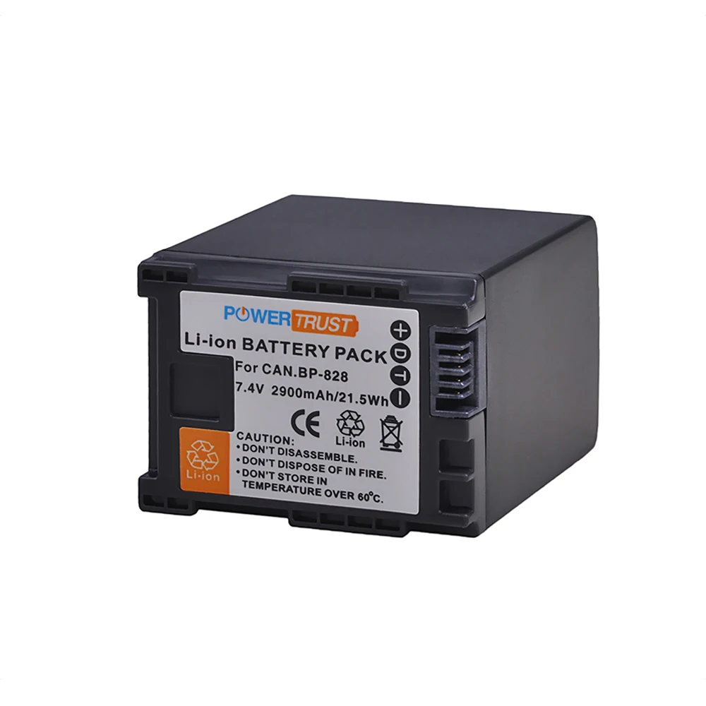 Bateria + Usb Carregador para Canon 828 Bp828 Bp-820 Dual Vixia Gx10 Hfs30 Hf20 Hg20 G30 G40 Xa20 Xa25 Hfm300 Pcs 2900mah Bp-828 2 bp - Image 5