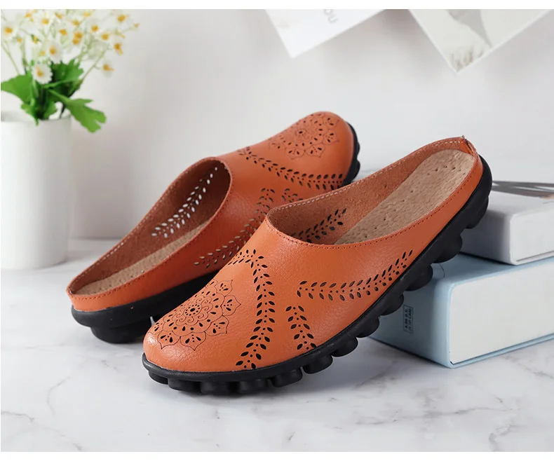 XY 991 Cut Outs Women\\\'s Summer Flats Shoes -9