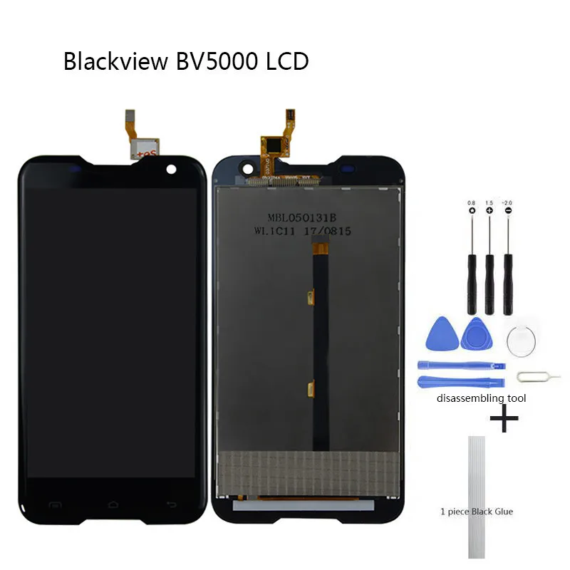 Для оригинального Blackview BV5000 LCD сенсорный экран 5 0 дюймов MTK6735 для комбо +