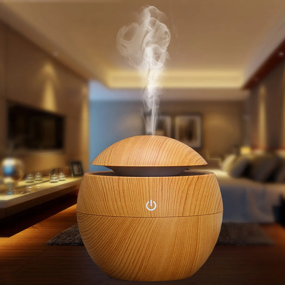 

Aroma Essential Oil Diffuser USB Powered Ultrasonic Cool Mist Humidifier Air Purifier 7 Color Change LED Night light for Office