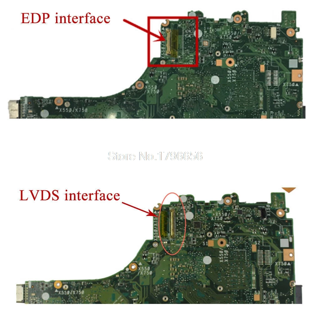 X550ZE материнская плата REV2.0 A10-7400 LVDS Процессор Материнская плата Asus X550Z X550ZE X550 X550ZA K550Z Материнская плата ноутбука тестирование работы