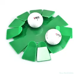 Новый пластик все направления положить чашки тренировочная луза для гольфа Training Aid Indoor/Outdoor Гольф толкатель Прямая поставка