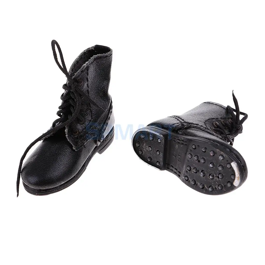 MagiDeal 1/6 Scale Men's PVC Boots Shoes for 12 Inch Male Action Figure Soldier Body Clothing Accessories Toys 4Kinds