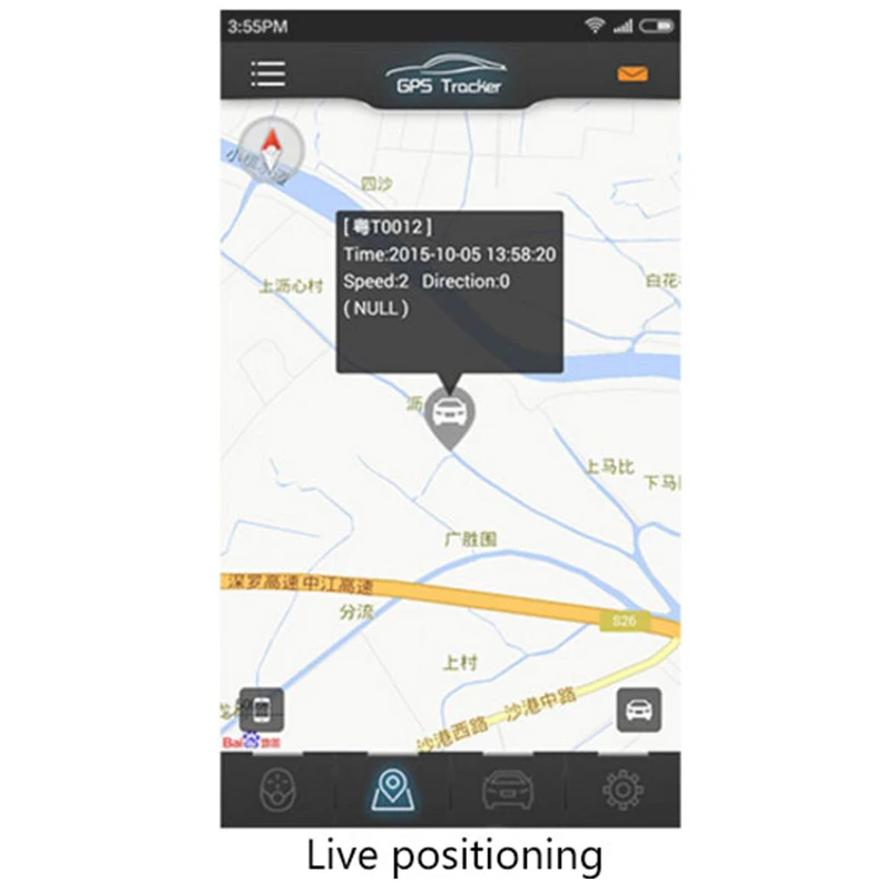 ENKLOV GPS Tracker Car GSM / GPS Locator Mobile APP Vibration SOS Alarm Monitoring Waterproof GPS Tracker For Car Motorcycles