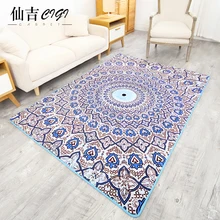 CIGI моющийся для чистки ковров, для дома спальня лестница в прихожей ковер прикроватный столик одеяло Противоскользящий кухонный пол коврик 6 мм толстый длинный ковер