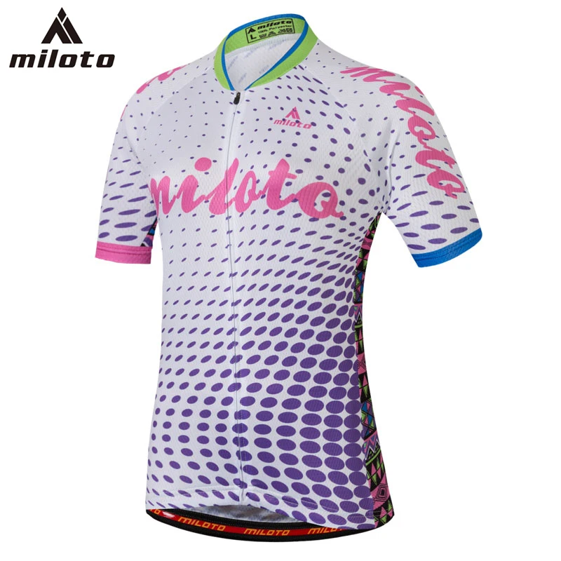 Miloto Велосипедная форма Для женщин Велонаборы Ropa Ciclismo гель дышащий Pad нагрудник