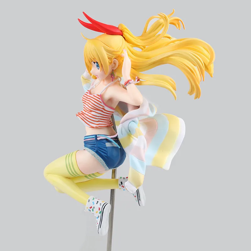 Huong Аниме Фигурка 23 см Nisekoi Kirisaki Chitoge 1/8 масштаб предварительно окрашенная ПВХ фигурка Коллекционная модель игрушки