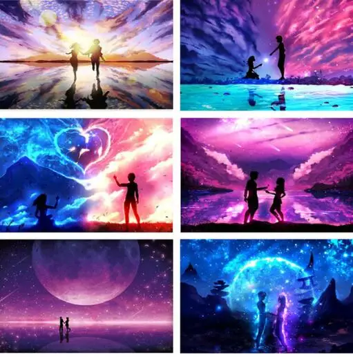 full square/round resin drill Diamond 5D DIY Painting &quotStarry Sky&quot 3D Embroidery Cross-stitch Mosaic Rhinestone Decor | Дом и сад