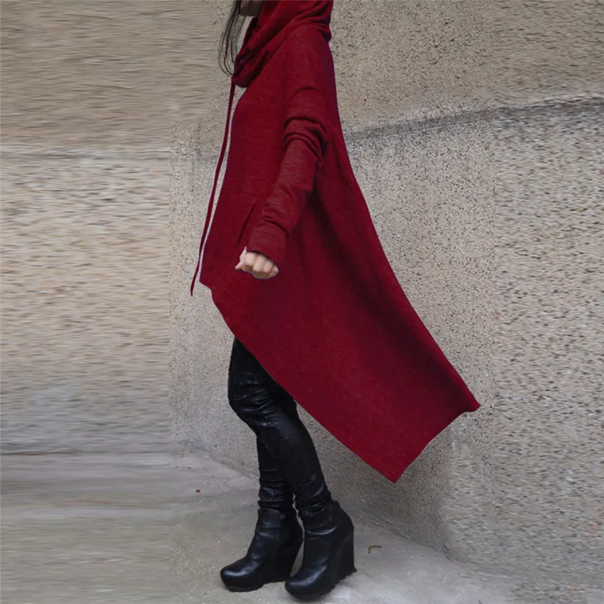 

Autumn Winter Women Sweatershirts New Loose Long Sleeve Hoodies Female Casual Outwear Mantle Pullover Hooded Sweatershirt AB712