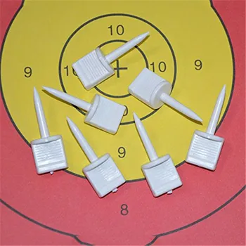 

10Pcs/set Plastic Professional Outdoor Archery Hunting Shooting Target Nail Pin Used To Fixed Target Paper Camping Accessory 30