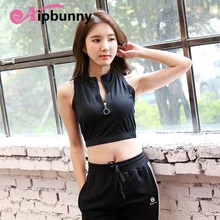 Aipbunny передняя молния черный бюстгальтер для йоги Женский мягкий спортивный пуш-ап бюстгальтер Быстросохнущий облегающий для спортзала тренировки Фитнес короткий топ, лифчик