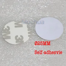 NFC тег NTAG215 диск тег ПВХ с самоклеящейся для Tagmo