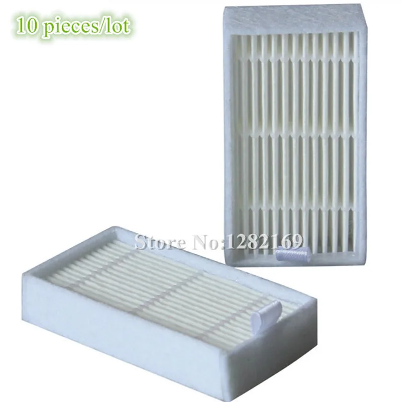 10 pieces/lot Robot Vacuum Cleaner HEPA Filter for Panda x500 Robotic