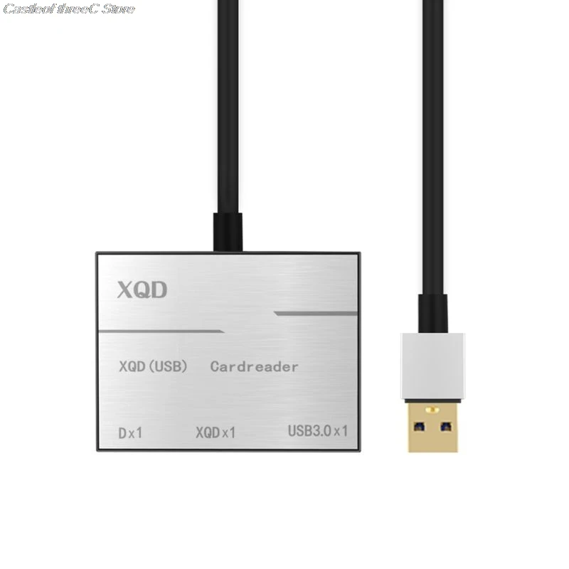 High Speed Aluminium Alloy Camera Photos Card Reader USB3 0 2 0 XQD Portable Flash Memory 4