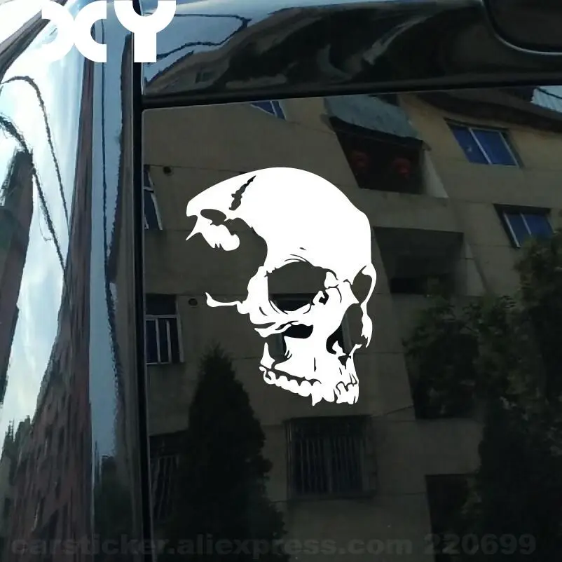 Cool Skull Jdm Decal Truck Bumper Window Car Sticker Truck Vinyl Decal