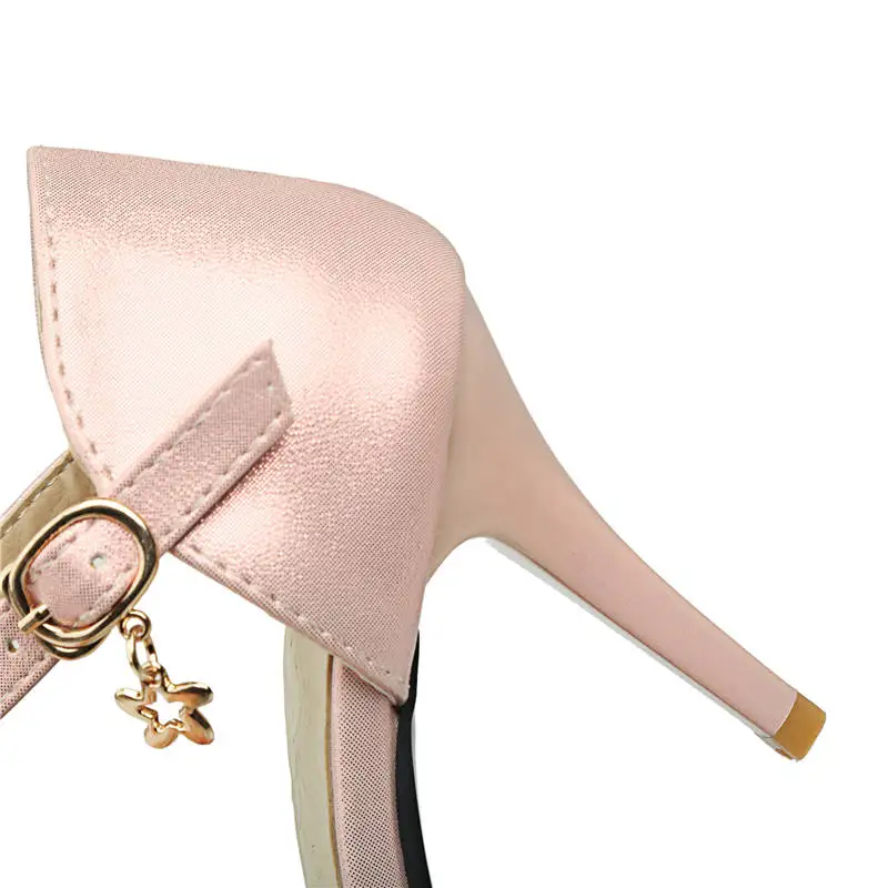 Bombas rosado Toe Las Azul Sexy blanco Memunia Hebilla Simple Calientes Cielo Punta Venta Delgadas 2018 De Altos Tacones La Verano Zapatos Boda Mujeres Moda Bz0pq
