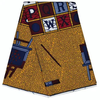 

hot sale ankara style real wax high quality real wax wrapper for women dress A1259