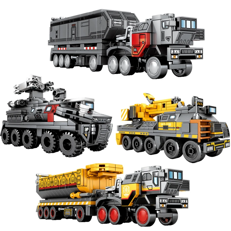 

Wandering Earth Transport Truck Compatible Legos Technic MOC Sets Model Building Kits Blocks DIY Bricks Toys For Children