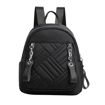 

Women's Fashion Nylon Waterproof Large Capacity School Bags BackPacks mochila para hombre рюкзак женский #400