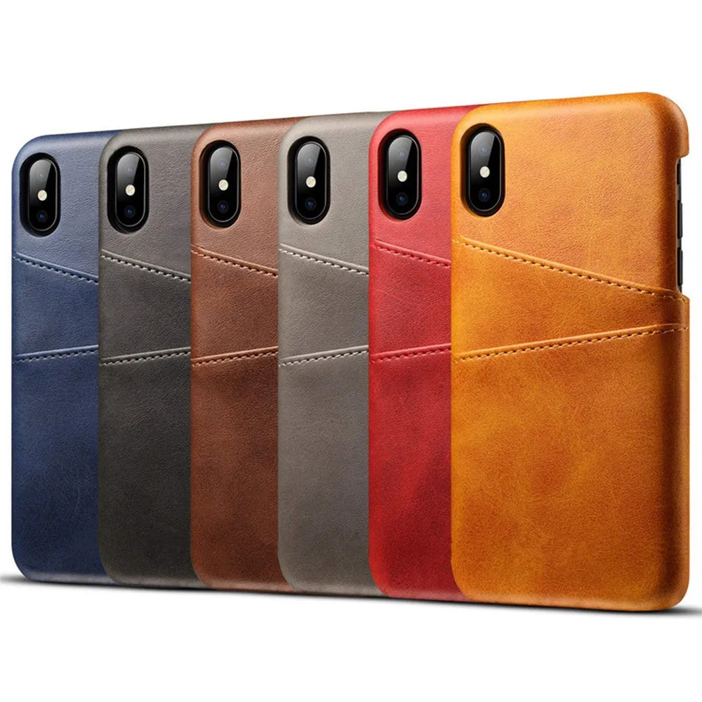 

Phone Case Protect Shell Luxury Leather Case Cover For iPhone XS Max 6.5 Inch With Screen Protector