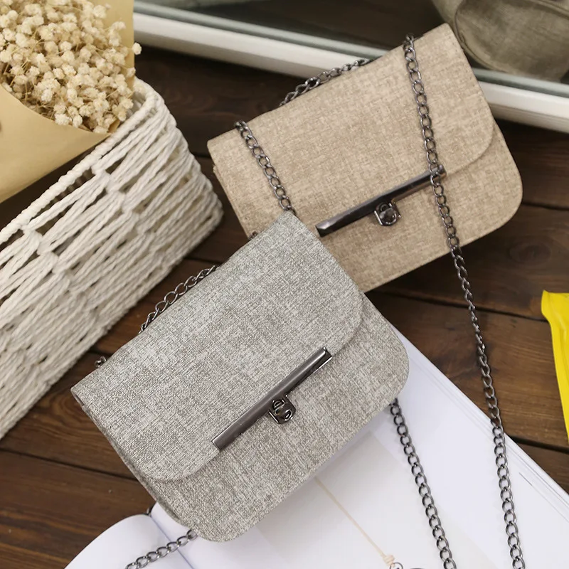 

The new Korean version of it changed to lock the small bag The chain of vintage bag trend made the little bag