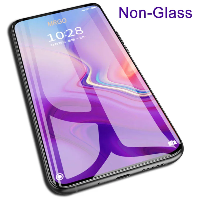 

MRGO Soft Film For Samsung Galaxy S10 Plus Screen Protector 9H 2.5D Phone On Protective Soft Film For Samsung S10 S10E Not Glass