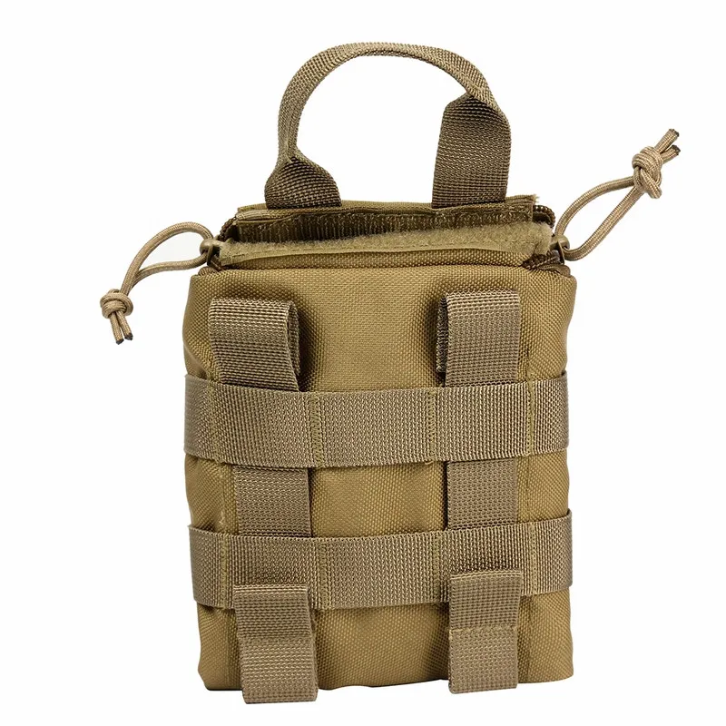 1000D Molle Sports Pouch Hunting Waist Bag Pack Tactical Military EDC Utility Tool Bag Medical First Aid Pouch Survival Gear