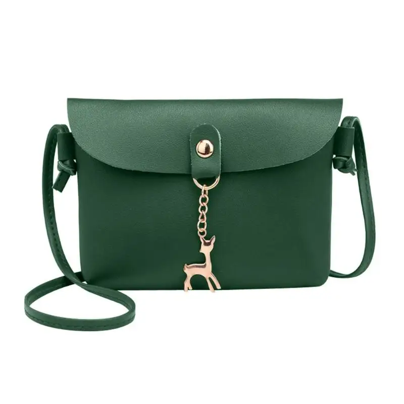 Fashion Fawn Pendant Pure Color Messenger Bag For Girls Simple Pu Leather Mini Shoulder Women Casual Crossbody Phone Handbag huismerk kopen in de aanbieding Fashion Fawn Pendant Pure Color Messenger Bag For Girls Simple Pu Leather Mini Shoulder Women Casual Crossbody Phone Handbag huismerk kopen in de aanbieding