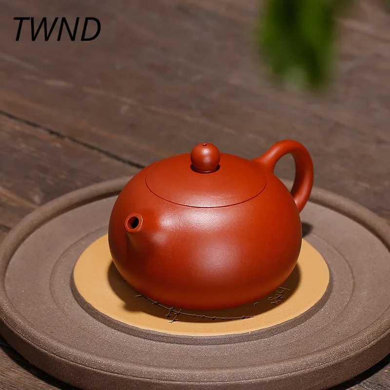 

160CC Yixing xi shi teapot undressed ore zhu all handmade kung fu pot beauty kettle with gift box