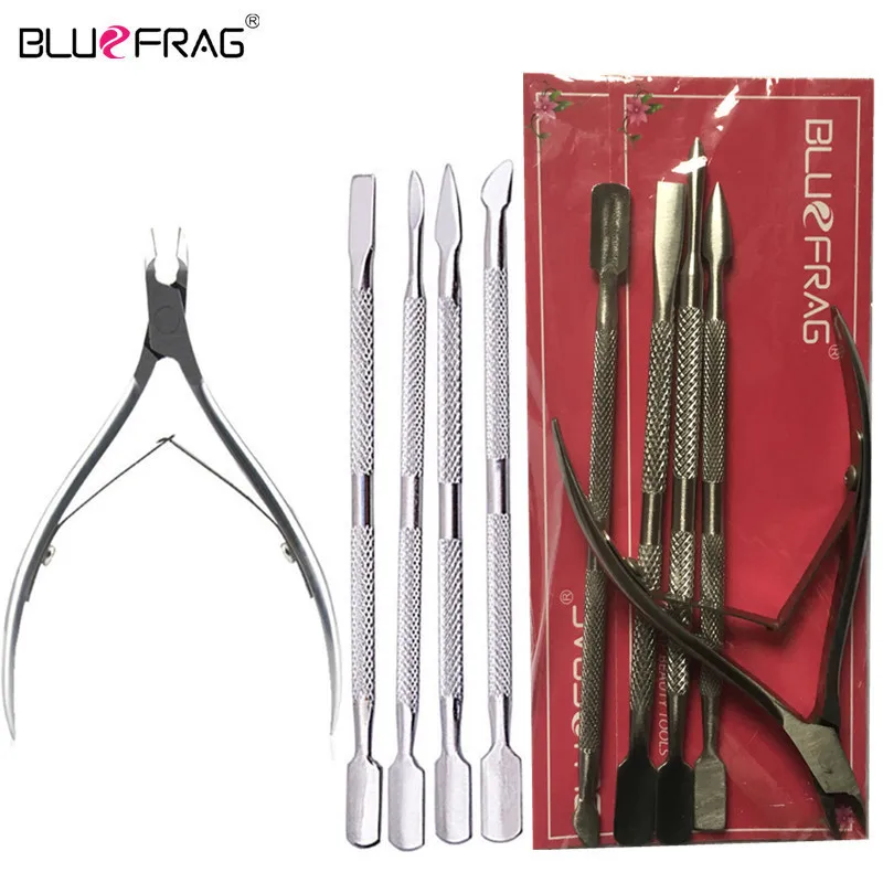 

Nail Art Tool Cuticle Remover Nail Cuticle Scissors Pusher Nipper Clipper Scissors Dead Skin Manicure Pedicure Stainless Steel