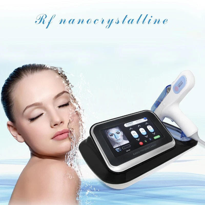

Tender skin instrument Needle free RF meso gun Radio frequency mesotherapy injection injector LED light therapy wrinkle removal