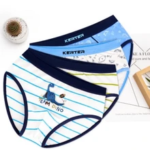 4 шт./лот подростковые трусы-боксеры детские короткие трусики-шорты для От 4 до 14 лет детское нижнее белье для мальчиков