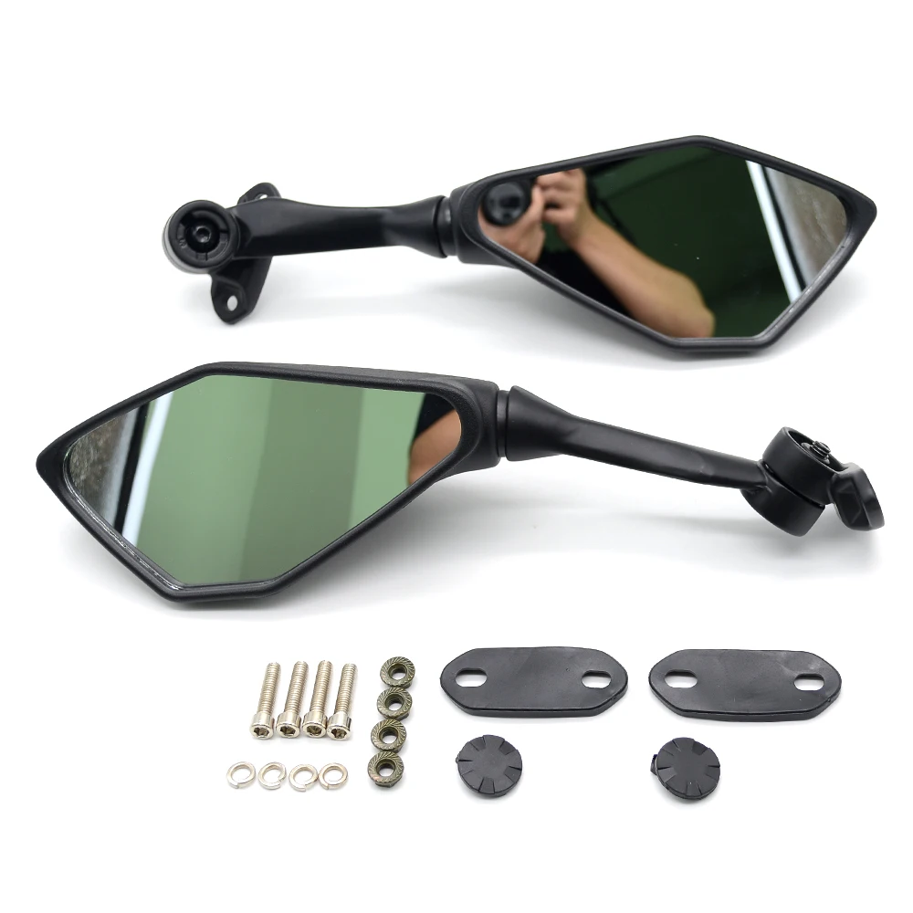 for 1Pair Universal Motorcycle CNC Aluminium Backup Rearview Mirrors accessories mirror for MV Agusta Brutale 1078RR AGUSTA BRUT