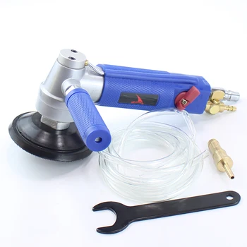 

4" Pneumatic Water Sander Wet Pneumatic Stone Polisher Free Shipping