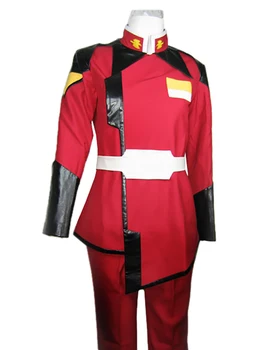 

Anime GUNDAM Cosplay Halloween Cos Athrun Zala Cosplay Costume Red Uniform