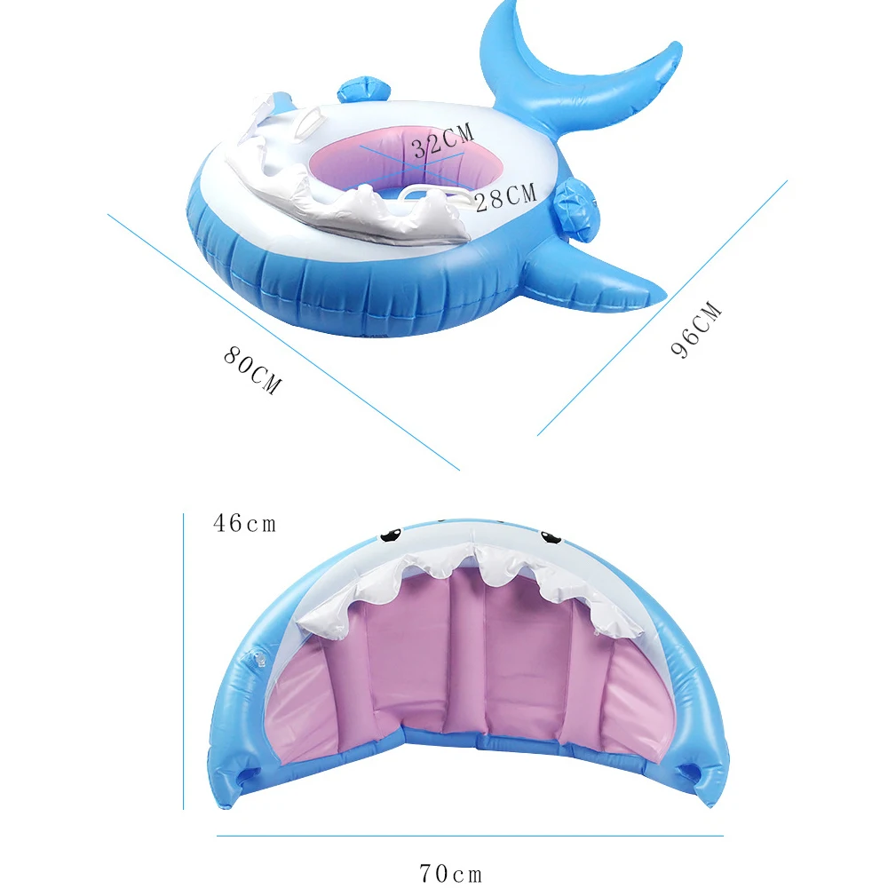 Детский бассейн купание и плавание поплавок с навесом надувной матрас плавать кольцо для детей безопасное сиденье водные игрушки аксессуары