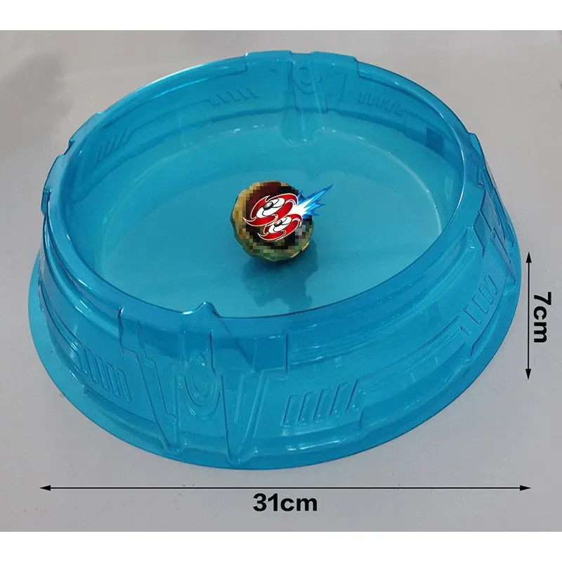 Beyblade Arena/azul plstico PVC estadio