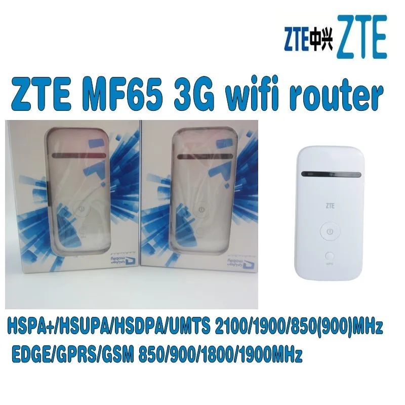 Лот из 50 шт. разблокированный zte MF65 3g беспроводной маршрутизатор 3g Карманный wifi беспроводной маршрутизатор, DHL