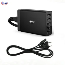 5 портов несколько настенных USB Смарт зарядное устройство адаптер мобильный телефон 5В 6А зарядка Быстрая зарядка для iPhone samsung Xiaomi планшет