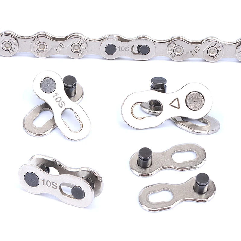 High Quality 10 pair Bike Magic Buckle 6/7/8 9 10 Speed MTB Road