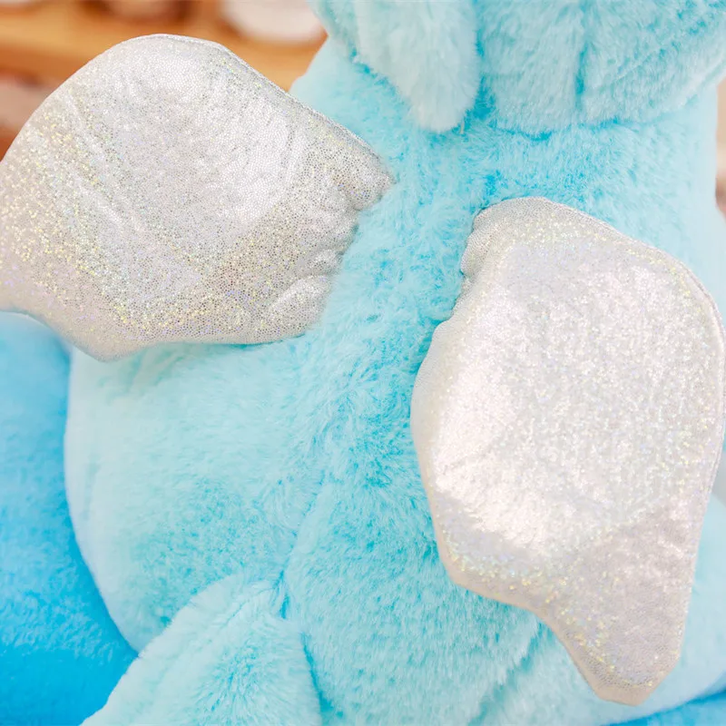 Miaoowa 1pc 40cm Kawaii Soft Plush Horse with Wings Staffed Cute Animal Cartoon Unicorn Plush Toys Lovely Kids Doll Pillow Gift