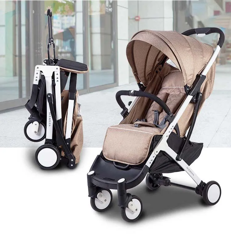 EU RU детская коляска 2 в 1, без налога, детская коляска, светильник, складной зонт, автомобиль, может лежать, ультра-светильник, детская коляска