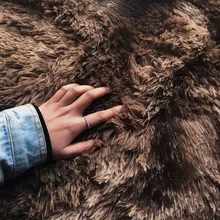 Top-Rated Shaggy Carpet For Living Room Warm Plush Floor Rugs fluffy Mat Kids Room Faux Fur Area Rug Living Room Mats Silky Rugs