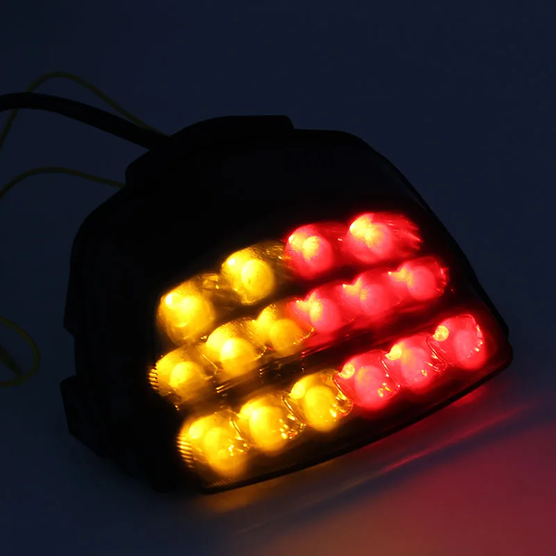 Nuoxintr Motorcycle Rear Tail Light Brake Turn Signals LED Light New Motorcycle Accessories For Honda CBR1000RR 2008-2016