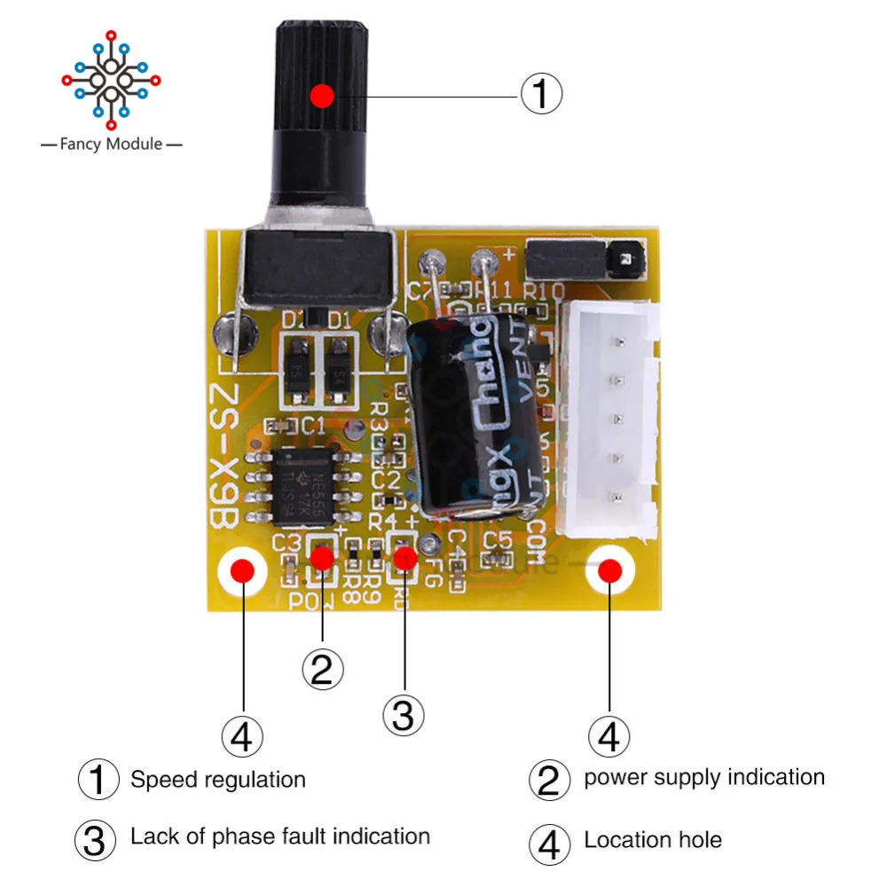 DC 5V 12V 15V 2A 15 Вт BLDC 3 фазный бесщеточный мотор Скорость контроллер постоянного тока
